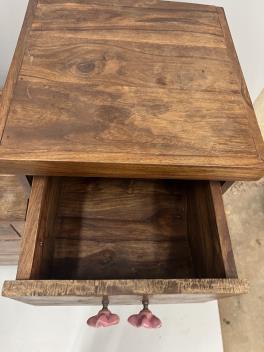 Four contemporary Indonesian hardwood chests, largest width 60cm, depth 40cm, height 70cm